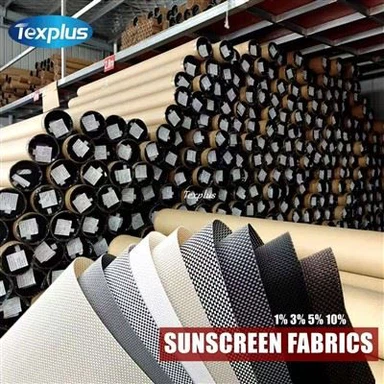 Fabricantes Fábrica Fabrics Sunscreen 1% 3% 5% 10%
